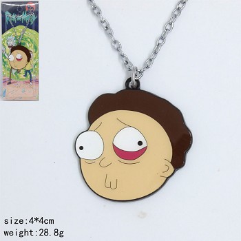 Rick and Morty necklace