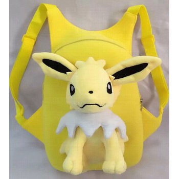 Pokemon Jolteon children plush backpack school bag