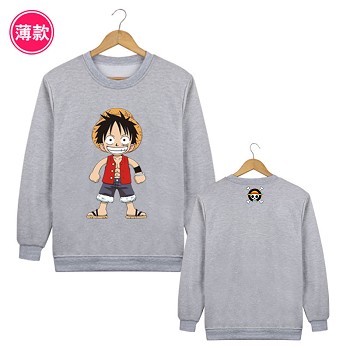 One Piece Luffy thin hoodie cloth