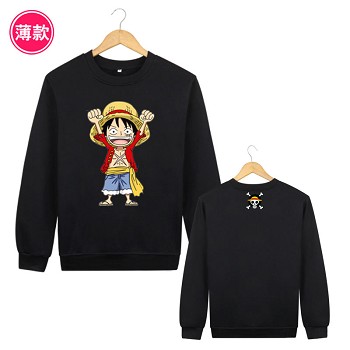 One Piece Luffy thin hoodie cloth