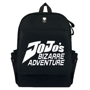 jojo Bizzare Adventure canvas backpack bag