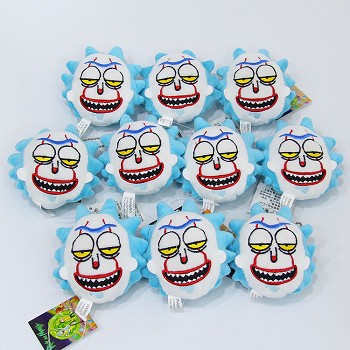 4inches Rick and Morty plush dolls set(10pcs a set)