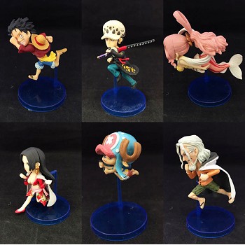 One Piece figures set(6pcs a set)