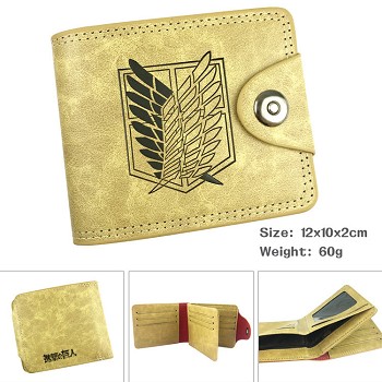 Attack on Titan wallet