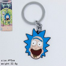 Rick and Morty key chain