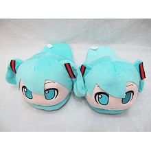 12inches Hatsune Miku plush shoes slippers a pair