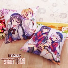 Classroom of the elite two-sided pillow