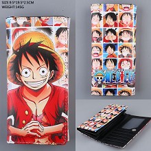 One Piece Luffy long wallet