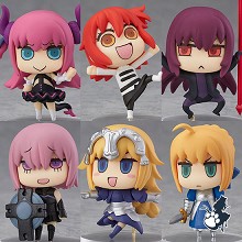 Fate Grand Order figures set(6pcs a set)