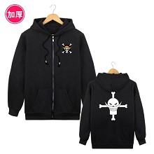 One Piece Edward Newgate thick hoodie cloth