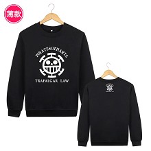 One Piece Law thin hoodie cloth