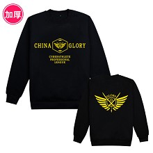 China glory thick hoodie