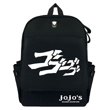 jojo Bizzare Adventure canvas backpack bag