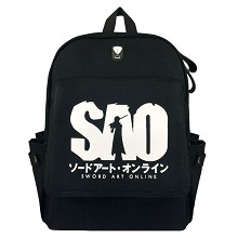 Sword Art Online canvas backpack bag