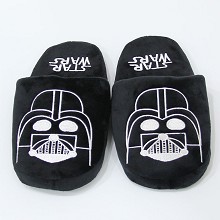 Star wars plush shoes slippers a pair