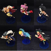 One Piece figures set(6pcs a set)