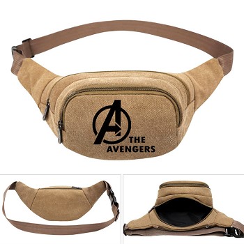 Captain America canvas pocket waist pack bag