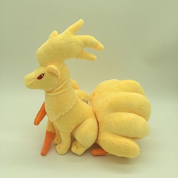 10inches Pokemon Ninetales plush doll