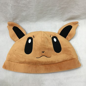 12inches Pokemon Eevee plush hat