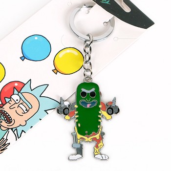 Rick and Morty key chain