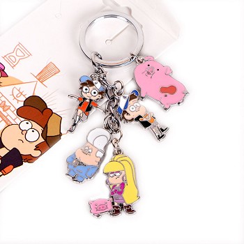 Gravity Falls key chain