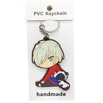 Yuri on ice two-side key chain