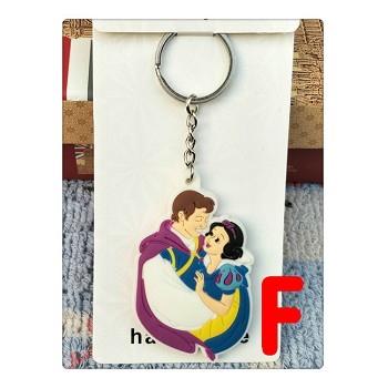 Disney Princess anime two-side key chain