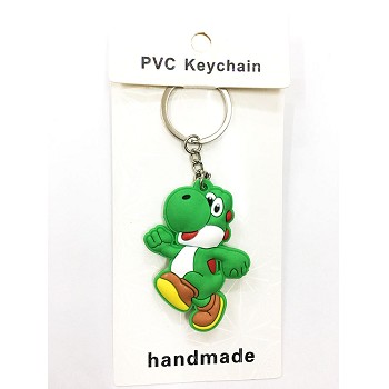 Super Mario two-sided key chain