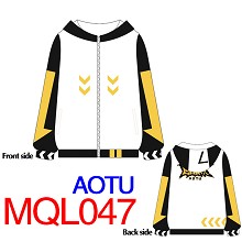 Aotu Gold hoodie cloth dress