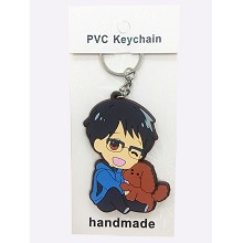 Yuri on Ice two-sided key chain
