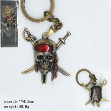 Pirates of the Caribbean key chain