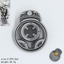 ar Wars BB8 brooch pin