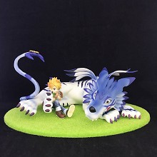 Digital monster Garurumon figure