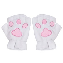 Neko Atsume plush gloves a pair