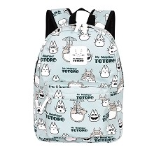 Totoro polyester backpack bag