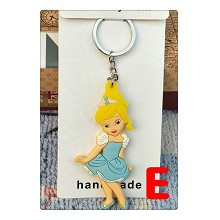 Disney Princess anime two-side key chain