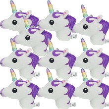 5inches Unicorn plush dolls set(10pcs a set)