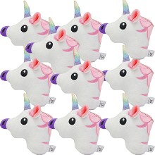 5inches Unicorn plush dolls set(10pcs a set)