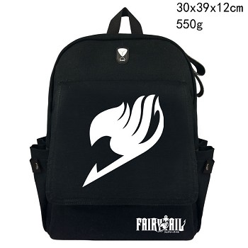 Fairy Tail canvas backpack bag