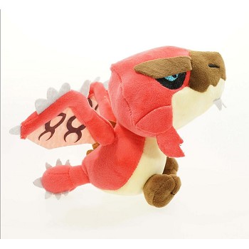 8inches Monster Hunter Rathalos plush doll