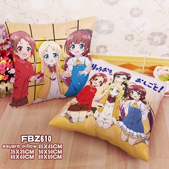 Ryuoh no Oshigoto anime two-sided pillow