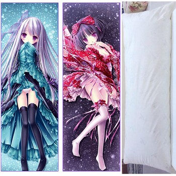 Byakuya Tea two-sided long pillow