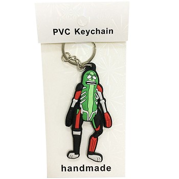 Rick and Morty two-sided key chain