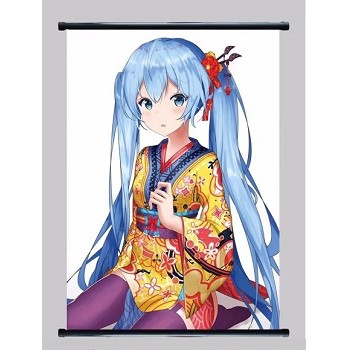 Hatsune Miku wallscroll