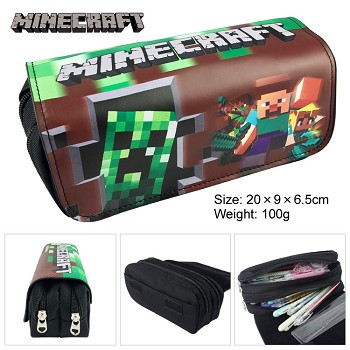 Minecraft pen bag pencil bag