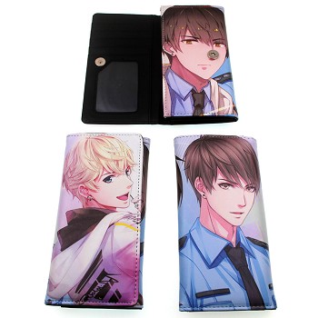 Mr Love Queen's Choice EVOL LOVE anime long wallet