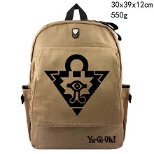 Duel Monsters canvas backpack bag