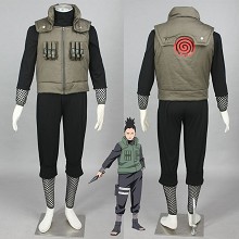Naruto Nara Shikamaru cosplay cloth dress set(5pcs a set)