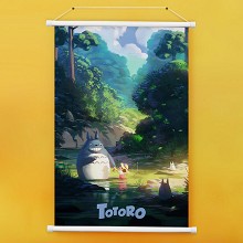 Totoro wall scroll