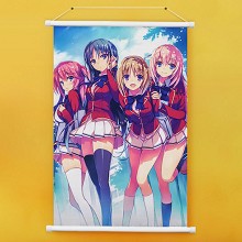 Youkoso Jitsuryoku Shijou Shugi no Kyoushitsu e wall scroll